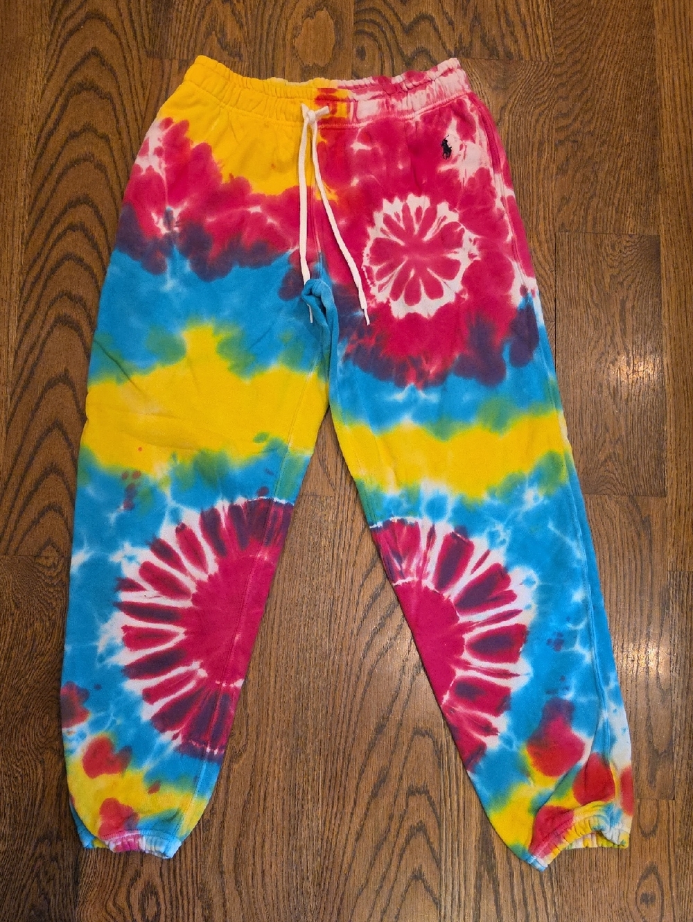 Polo Ralph Lauren Tie Dye Jogger Sweatpants Sz Medium